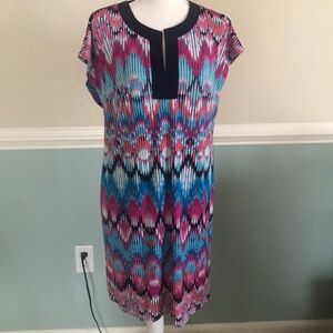 Laundry, colorful, graphic/print  Dress, Size Small